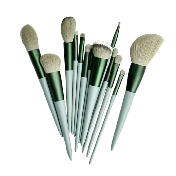 Luxus Frauen weiche Make -up -Pinsel Set Set